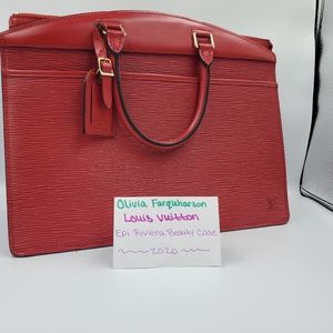 Louis Vuitton Epi Riviera Beauty Case